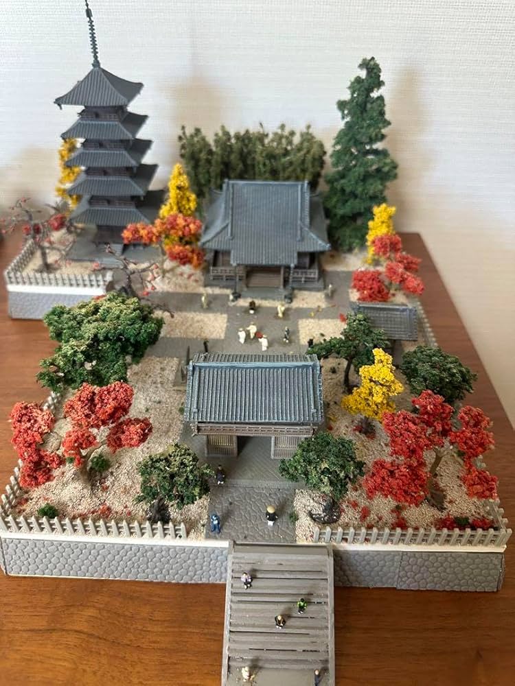 Nゲージ鉄道模型 ミニチュア風景セット Nゲージ鉄道模型 ミニチュア